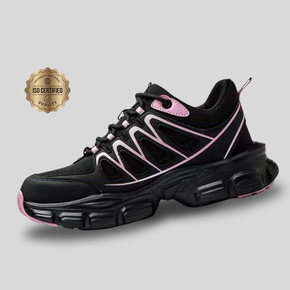 Women's Safety Shoes - ARIA - Comfortable Steel Toe Work Shoes for Women