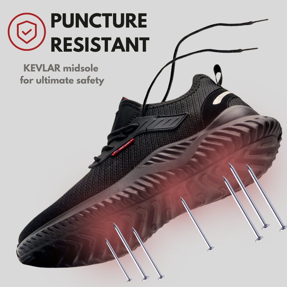 Safety Shoes – S3 Work Footwear, Steel Toe & Lightweight – TRAK