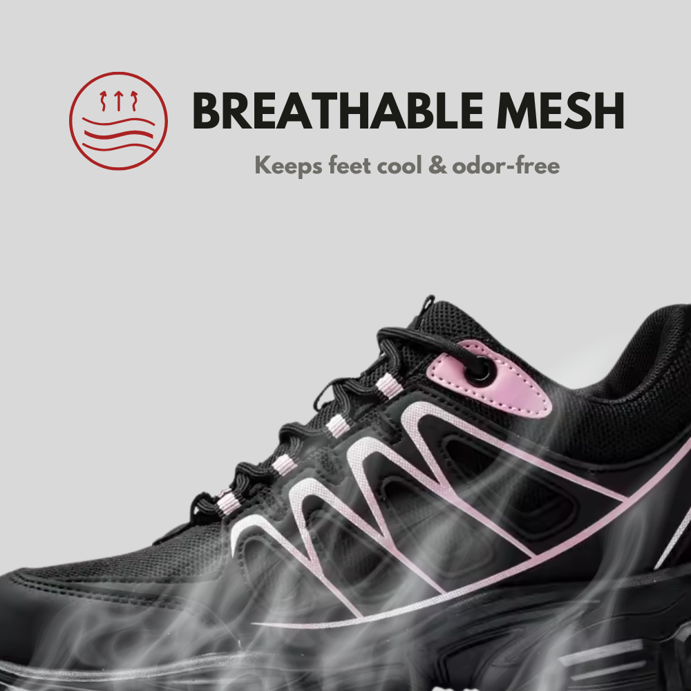 Women's Safety Shoes - ARIA - Comfortable Steel Toe Work Shoes for Women