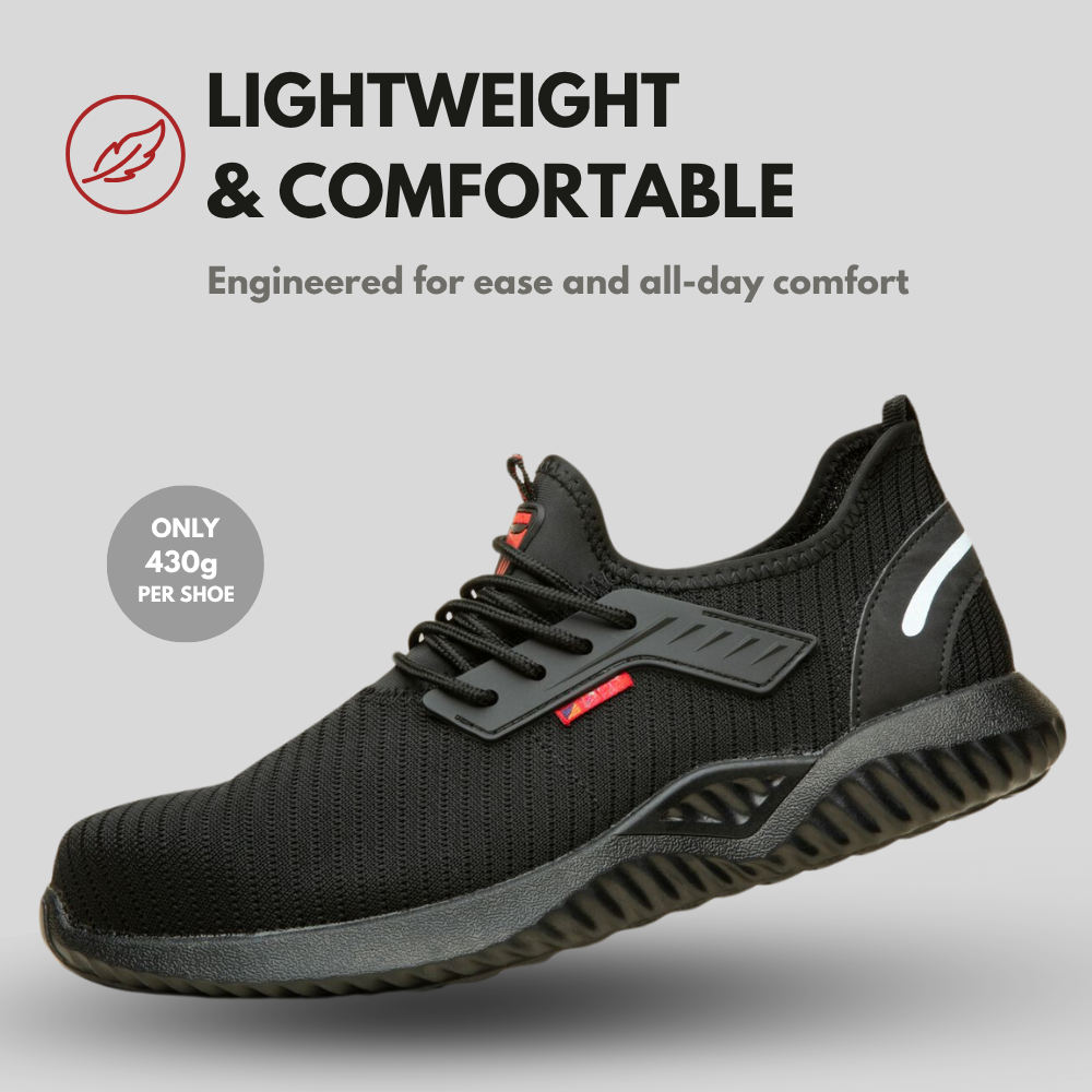 Safety Shoes – S3 Work Footwear, Steel Toe & Lightweight – TRAK