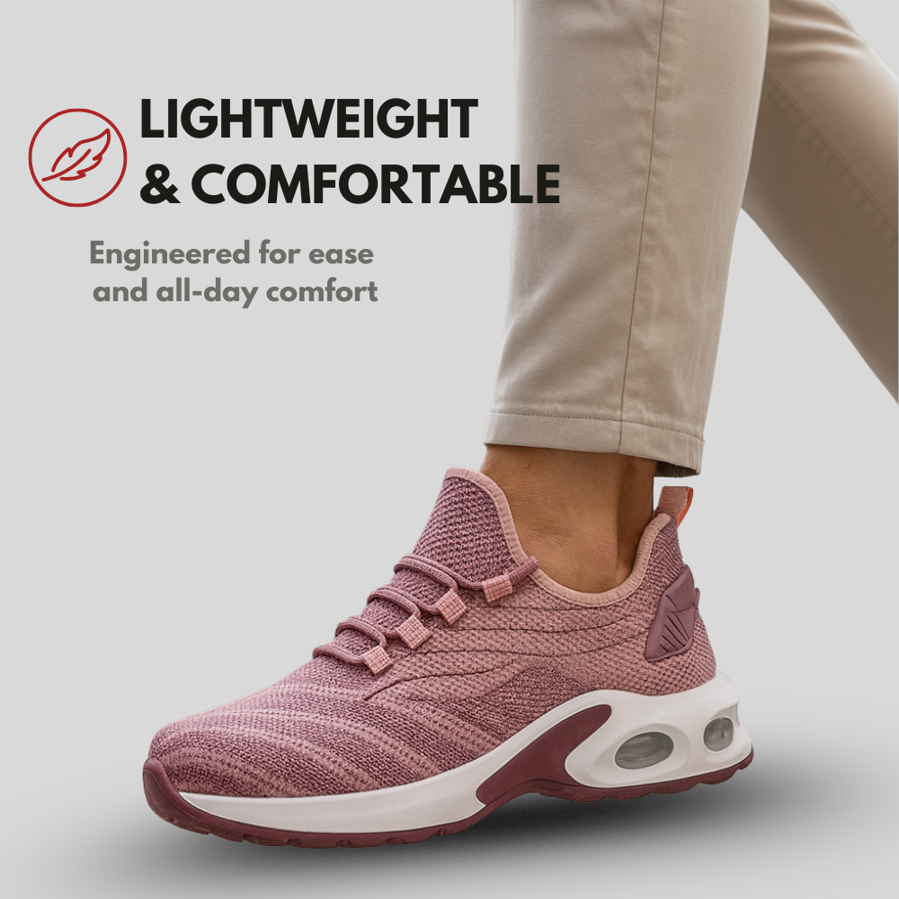 Safety Shoes for Women - NEA - Steel Toe Sneakers with Non-Slip Sole